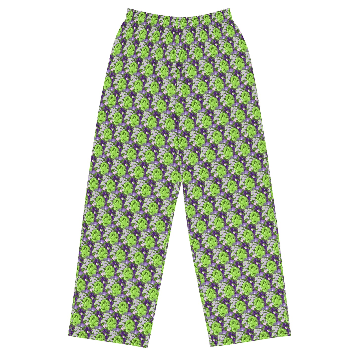 Best Buds All-over print unisex wide-leg pants