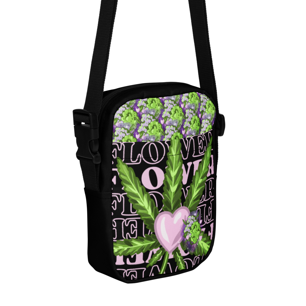 Flower Power Utility crossbody bag