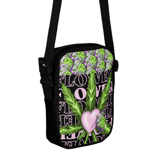 Flower Power Utility crossbody bag