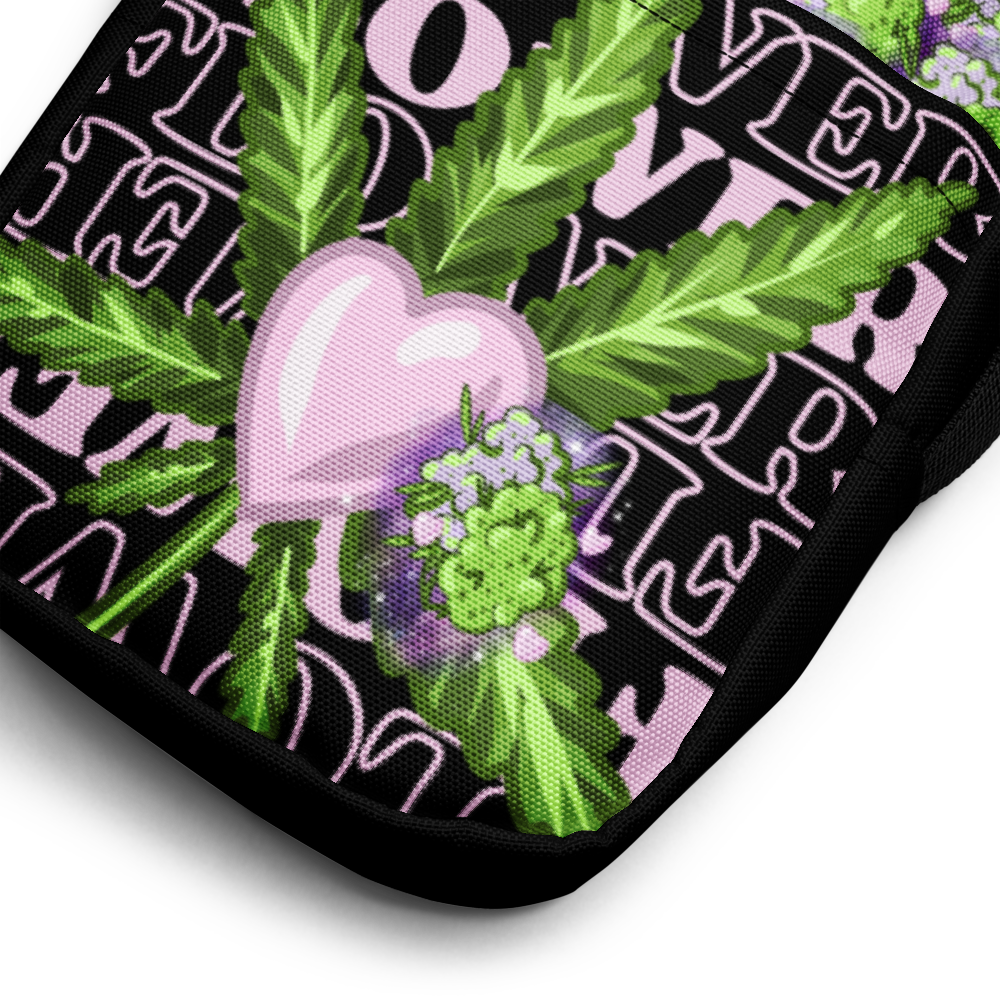 Flower Power Utility crossbody bag